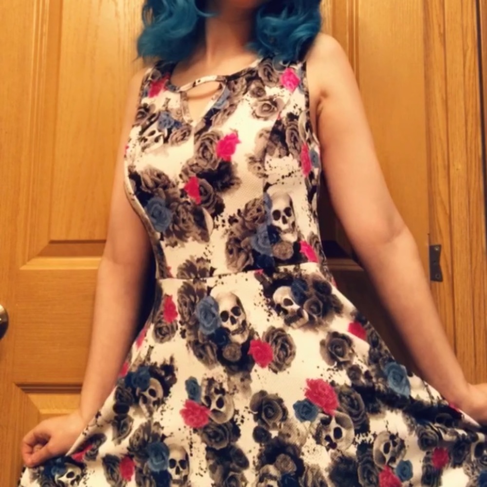 Skull & Roses Dress